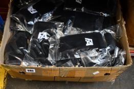 A quantity of as new black sports socks.