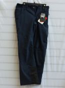 A pair of women's as new Peak Performance Rider ski pants in blue shadow (S - RRP €217).