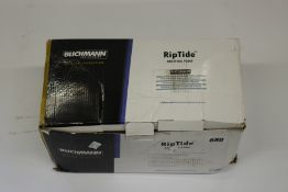A boxed Blichman RipTide brewing pump.