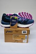 A pair of women's as new Asics gel-Nimbus 23 trainers (UK 6).
