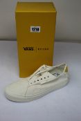 A pair of as new Vans Rhude Diamo Ni sneakers (UK 8).