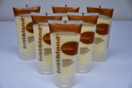 A quantity of Justblond Rapid Repair hair treatment (Approximately 25 boxes).