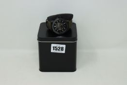 A boxed as new Aeromeister Craftman x 09 limited edition No 112 watch.