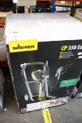 A boxed as new Wagner Control Pro 350 extra airless sprayer.