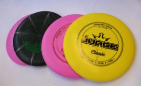 Ten as new Dynamic discs putters and three as new Westside Disc putters.