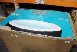 A boxed as new Lay-Z-Spa Miami Airjet (2-4 Person, 331370).