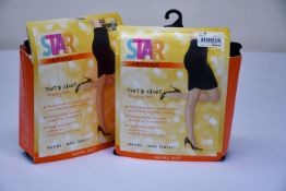 A box of Spanx Star Power shaping skirts (Various sizes) (Approximately 20 items).