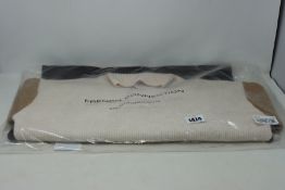 Six as new French Connection high neck colour block jumpers (All S).