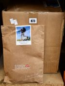 Eighteen packs of Danish Endurance merino wool light hiking socks (3 pairs per pack).