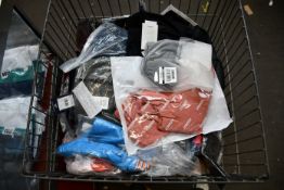A quantity of as new sports and fitness clothing and accessories.