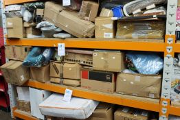 A large quantity of household and related items to include picture frames, a National jumbo