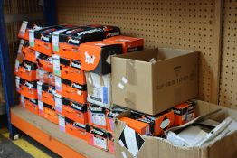 A quantity of assorted Paslode nails/brads to include 141076 Indoor Bright, 141074 Covered Outdoor