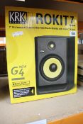 A boxed as new ROKIT 7 G4 professional powered studio monitor (816654007407).