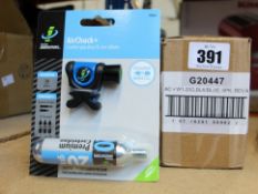 Six boxed as new Innovations Air Chuck Plus CO2 inflators.