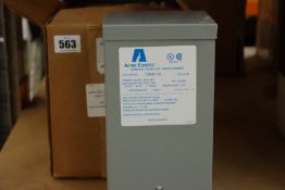 A boxed Acme Electric T253011S general purpose transformer.