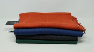 Ten as new Fraas scarves (RRP £33 each).