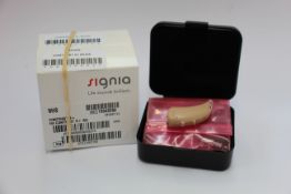 Three as new Signia contrast S + Beige (LW63153/LW63157/LW63159)hearing aids.
