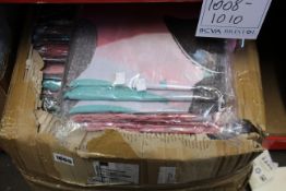 One hundred as new Lettuce of London shawl/scarves in pink - multicolour.