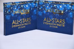 Six boxed as new Bellapierre Cosmetics All Stars Eyeshadow Palettes (35 colours).