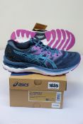 A pair of women's as new Asics gel-Nimbus 23 trainers (UK 7.5).