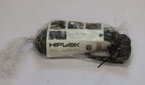 An as new Hiplok E-DX maximum security noose chain and D lock.
