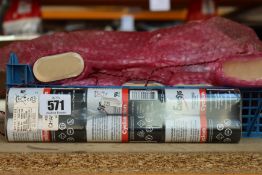 Ten EnerSYS 6/Cyclon DT batteries.