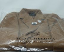 An as new Scotch & Soda classic wool blend overcoat (XXL).