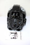 A boxed as new Shepperton Design Studios Imperial Pilot (TIE) Helmet No 278 with a certificate of