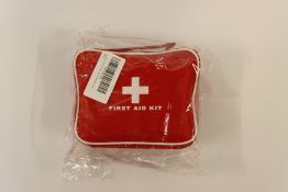 Twenty Four as new 105 piece first aid kits and a miscellaneous quantity of Lindes ice lolly