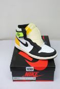 A pair of as new Nike Air Jordan 1 Retro High OG (UK 6.5).