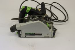 A pre-owned Festool TS 55 REQ-PLus GB 110V circular saw.