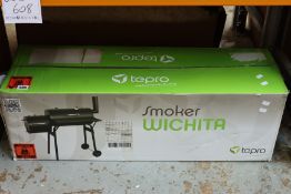 A boxed as new Tepro Smoker Wichita.