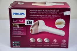 A boxed as new Philips Lumea Prestige IPL hair removal device (Box damaged) (8710103776017) (