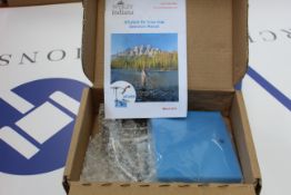 A boxed as new Wolff Indiana Atlas fly tying vice (Pedestal base and material clip).