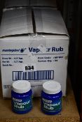 Two boxes of Masterplast vapour rub 100g (24 in a box).