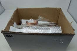 A quantity of assorted magnetic therapy bracelets/cuffs various sizes.