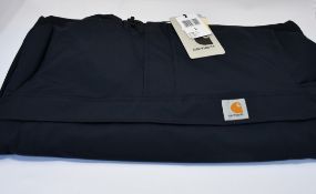 An as new Carhartt Nimbus pullover in dark navy (L - RRP £140).