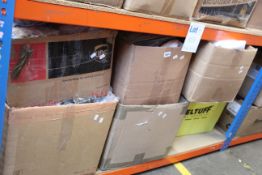 A quantity of assorted as new clothing and related items.