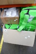 Six mediTECH MicroVENT CPR resuscitators and four mediTECH oxygen kit bags (No tanks - all as new).