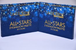 Six boxed as new Bellapierre Cosmetics All Stars Eyeshadow Palettes (35 colours).