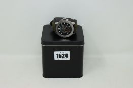 A boxed as new Aeromeister Craftman x 16 limited edition No 95 watch.