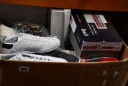 A quantity of assorted as new footwear to include Geox, Skechers, Adidas, Crocs, Paloma Barcelo,