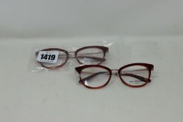 Eight pairs of as new Lulu Guinness L939 glasses frames.