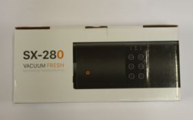 Five boxed as new SX - 280 Vacuum Fresh maintaining packing machines.