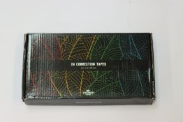 Forty eight boxed as new Stationary Island 24 correction tapes (Each tape: 5m x 5mm).