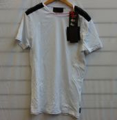 An as new Philipp Plein round neck white T-shirt (M - RRP £238).