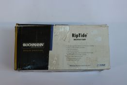 A boxed Blichman RipTide brewing pump.