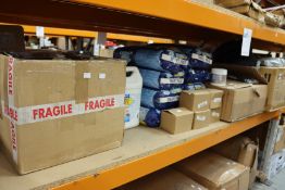 A quantity of miscellaneous pet/animal welfare related items to include 6-in-1 All Natural dog