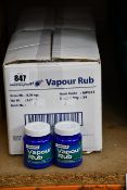 Two boxes of Masterplast vapour rub 100g (24 in a box).