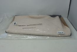 Four as new French Connection high neck colour block jumpers (All S).